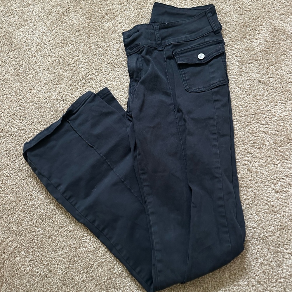 Brandy Melville navy pocket pants